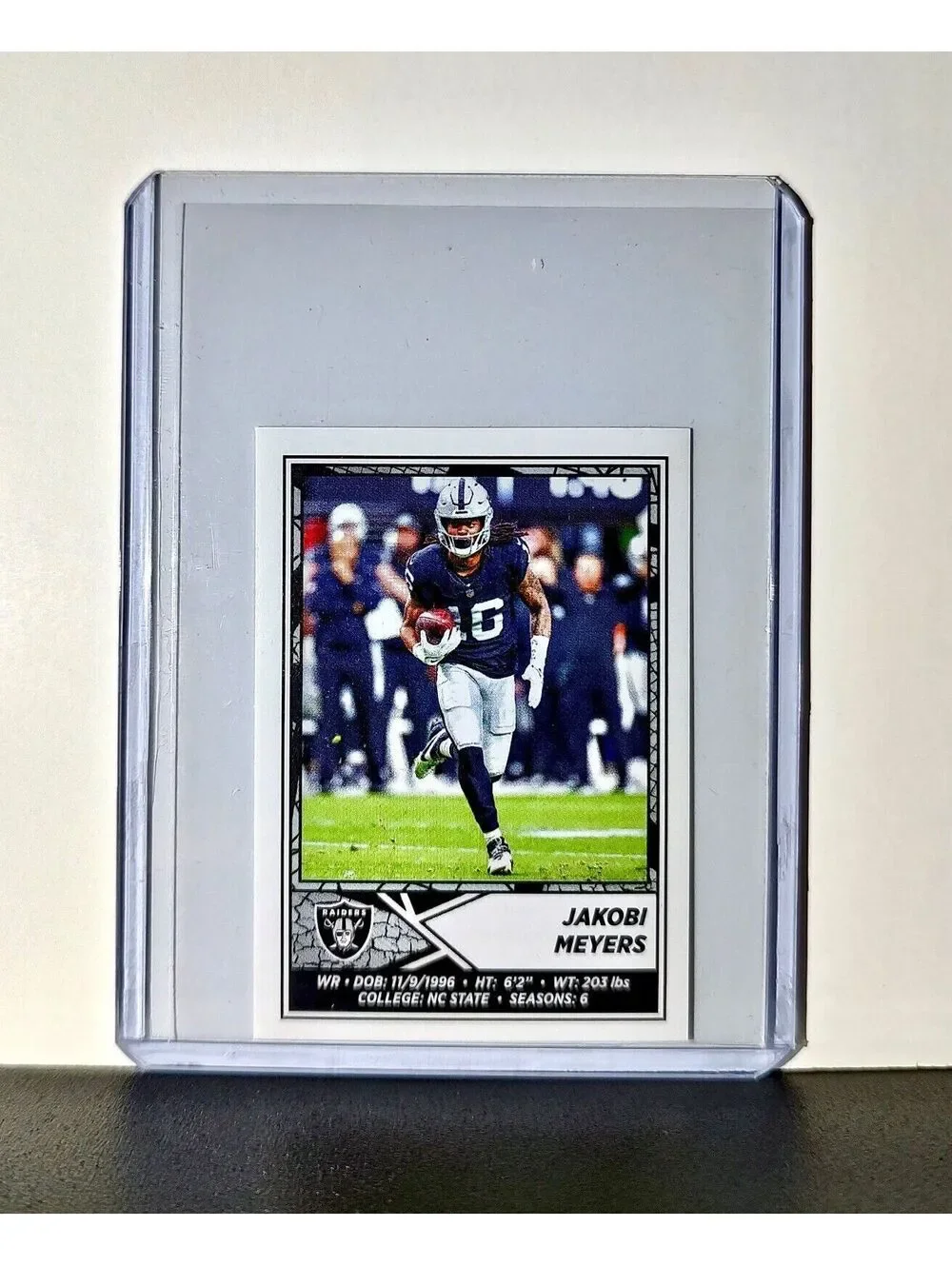 Jakobi Meyers 2024 Panini NFL Sticker #271 Las Vegas Raiders